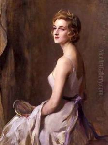 Portrait of Mrs Leo dErlanger by Philip Alexius De Laszlo
