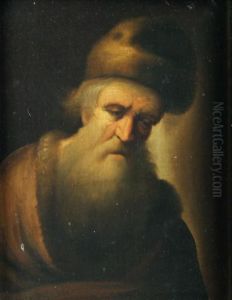 Portrait De Vieillard Au Chapeau Portrait De Vieillard Au Chapeau