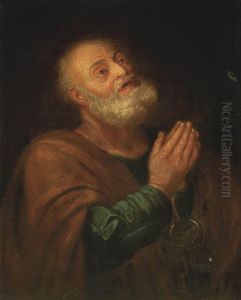 The Penitent Saint Peter by Christian Wilhelm Ernst Dietrich