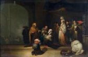 La Presentation Au Temple by Christian Wilhelm Ernst Dietrich
