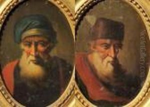 Portraits D'hommes Barbus