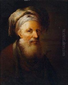 Ein Orientalischgekleideter Bartiger Mann