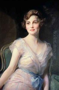 Portrait of Miss Leicester Warren by Philip Alexius De Laszlo