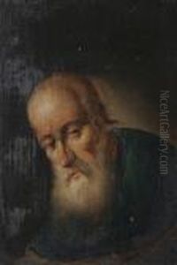 Portraits Of An Old Bearded Man by Christian Wilhelm Ernst Dietrich