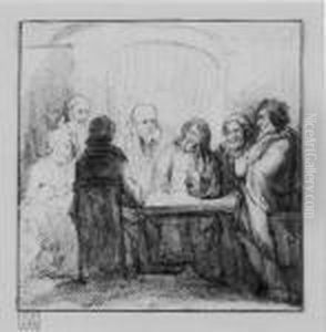 Scene From The Life Of Christ by Christian Wilhelm Ernst Dietrich