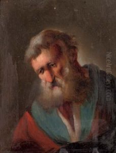 An Elderly Bearded Man by Christian Wilhelm Ernst Dietrich