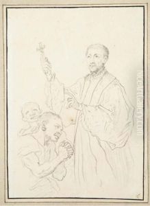 Saint Ignace De Loyola Convertissant Deux Africains