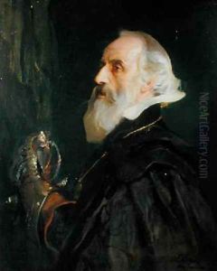 Mr Alfred Lys Baldry in Spanish Dress
