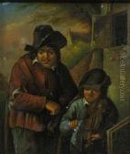 Musicians by Christian Wilhelm Ernst Dietrich