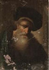 A Bearded Man, Bust-length; And A Bearded Man, Bust-length by Christian Wilhelm Ernst Dietrich