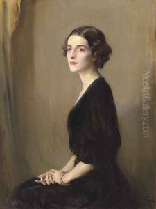 Portrait of Mrs Virginia Heckscher McFadden by Philip Alexius De Laszlo