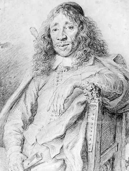 Portrait of Poet Jan Vos - view 1