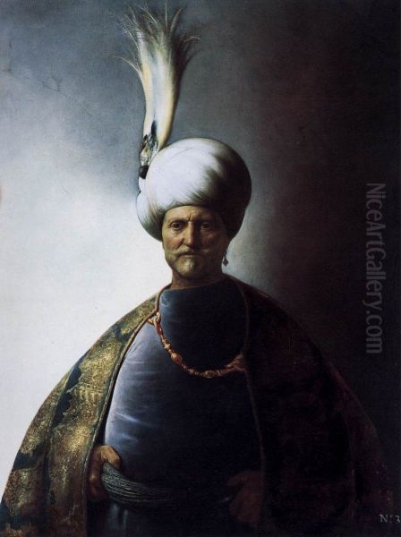 Old Man in Oriental Garb - view 1