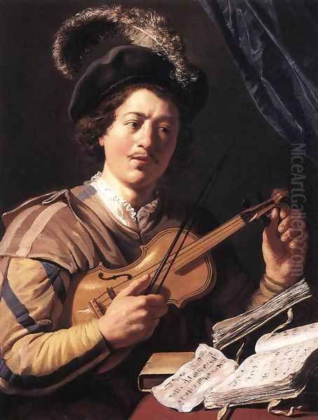 The Violin Player 2 - view 1