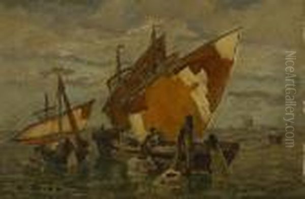 Fischerboote In Der Lagune. - view 1