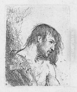Bust of a naked Man