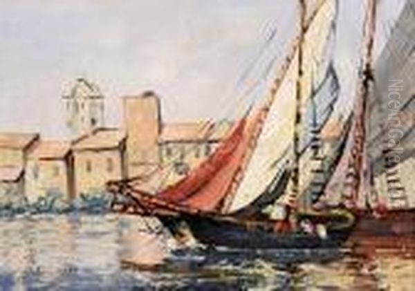 Fischerboote Im Hafen Beichioggia - view 1