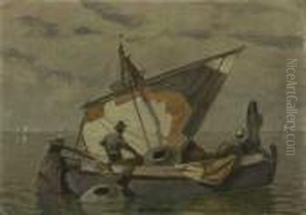 Italienisches Fischerboot - view 1