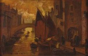 Chioggia Italy by Ludwig Dill
