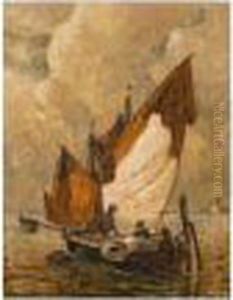 Fishing Boat by Ludwig Dill