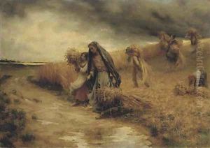 La Moisson by Georges Laugee