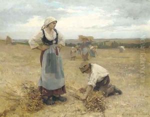 The Gleaners by Georges Laugee