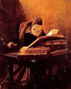 Le Vieux Savant ou L'Alchimiste (The Old Scientist or the Alchemist) by Jean-Paul Laurens
