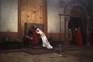L'Excommunication de Robert le Pieux (The Excommunication of Robert the Pious) by Jean-Paul Laurens