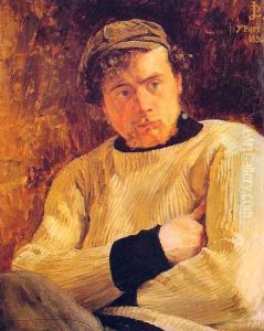 Portrait de Jean-Pierre Laurens (Portrait of Jean-Pierre Laurens) by Jean-Paul Laurens