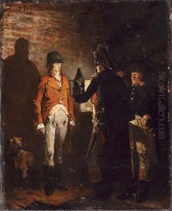 The execution of the Duke of Enghien by Jean-Paul Laurens