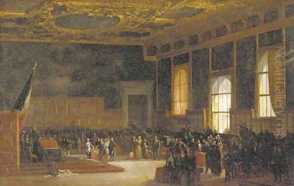 The treaty of Venice - view 1