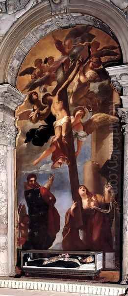 Crucifixion and the Magdalene - view 1