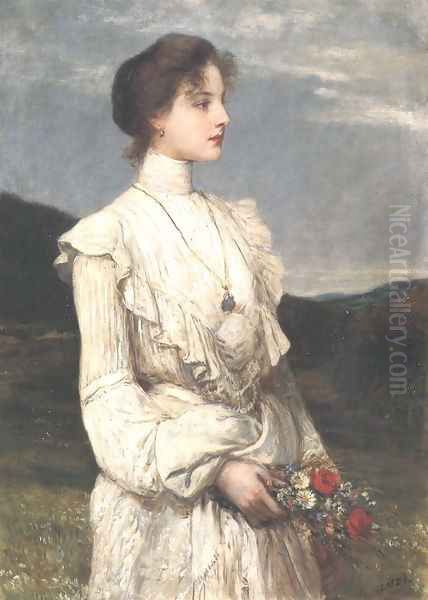 Soring, Portrait of Ilona Lippich 1894 - view 1