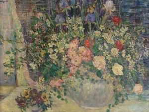 Spring flowers by Dorothea M. Litzinger