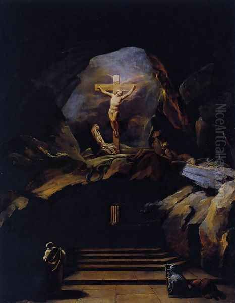 The Calvary Chapel of the Church Saint-Roch - view 1