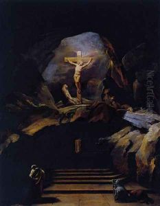 The Calvary Chapel of the Church Saint-Roch by Nicolas-Bernard Lepicier