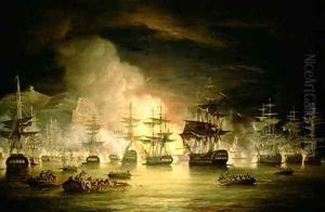 Bombardment of Algiers August 1816 1820 by Thomas Luny