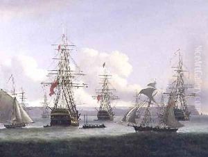 The Exiles Departure 1826 by Thomas Luny