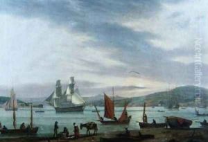Unloading the Catch 1807 by Thomas Luny