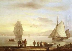 Seascape by Thomas Luny