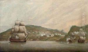 The British bombardment