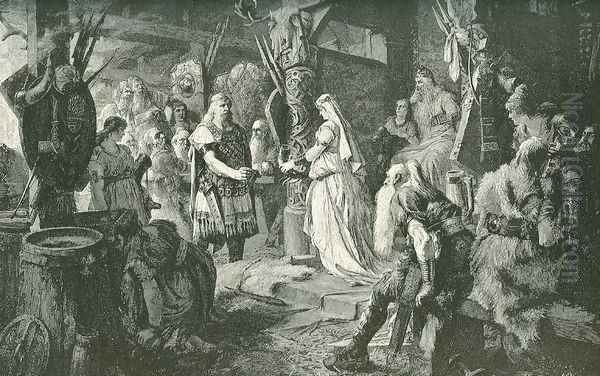 Frithiof at the Court of King Ring - view 1