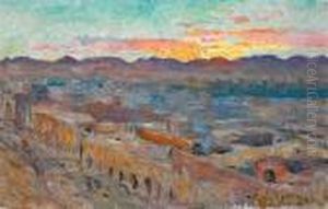 Coucher De Soleil A Bou-sada