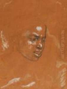 Portait De Jeune Garcon by Alphonse Etienne Dinet