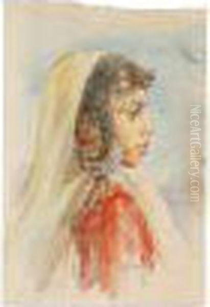 Jeune Fille De Profil - view 1