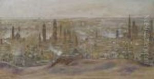 Etude Pour Le Caire: Brumes by Alphonse Etienne Dinet