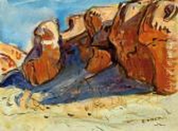 Les Rochers Rouges - view 1
