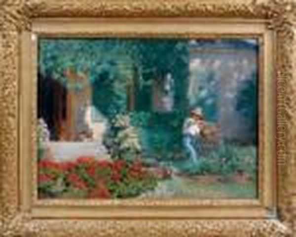 Jardin De La Maison Du Peintre A Hericy Pres De Fontainebleau - view 1