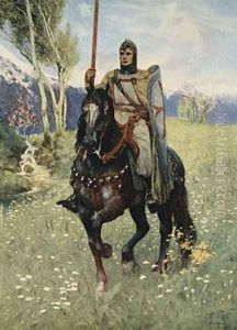 Thus it was that Parsifal began his pilgrimage by Ferdinand Leeke