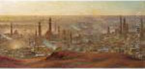 Le Caire: Brumes, Poussieres Et Fumees Du Matin by Alphonse Etienne Dinet